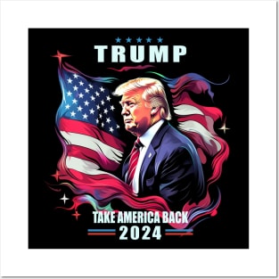 Trump - Take America Back Posters and Art